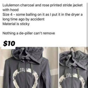 lululemon sweater/jacket